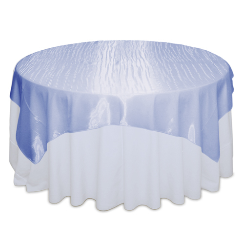 Periwinkle Mirror Table Overlay Rental