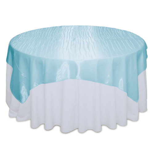 Tiffany Blue Mirror Table Overlay Rental