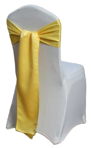 Sunbeam Matte Satin Chair Sashes Sunbeam Matte Satin Chair Sashes