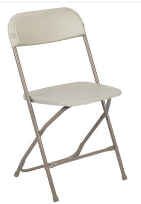 White Folding Chair