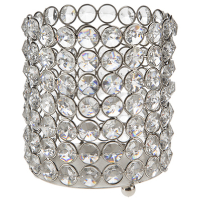 Medium Crystal Gem Pillar Candle Holder Rental Medium Crystal Gem Pillar Candle Holder Rental