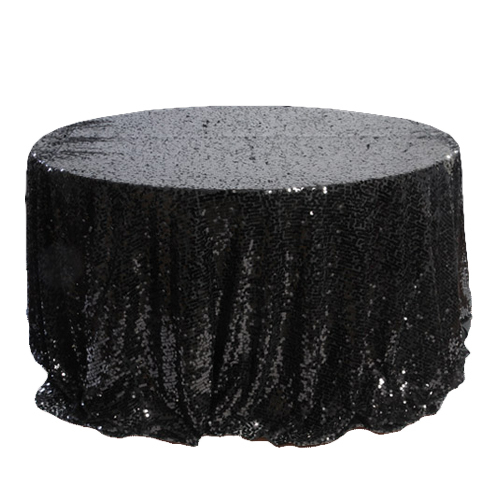 Black New York Dazzle Sequin Overlay Rentals - Mesh Black New York Dazzle Sequin Overlay Rentals - Mesh