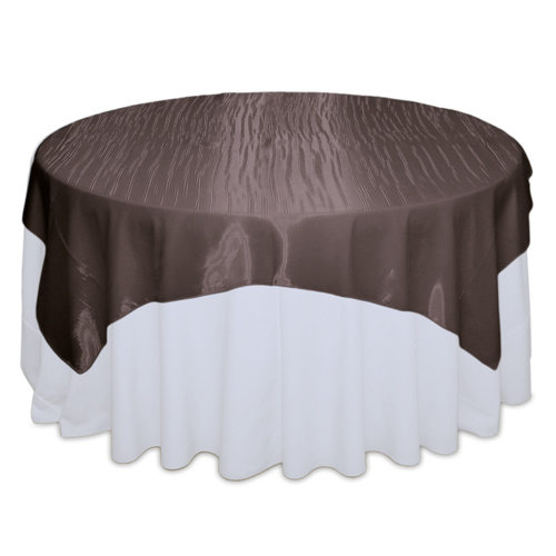 Chocolate Mirror Table Overlay Rental Chocolate Mirror Table Overlay Rental