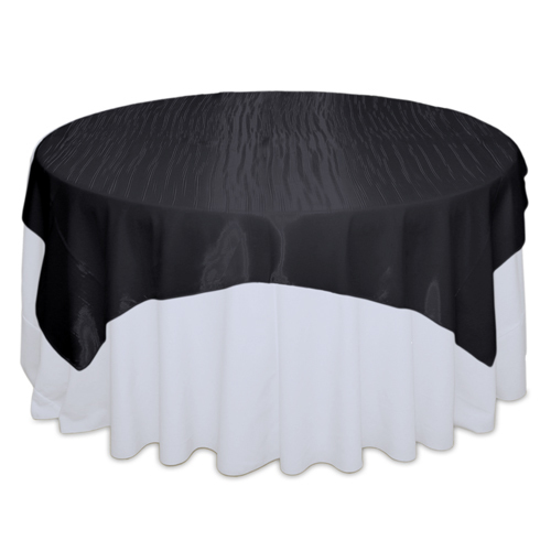 Black Mirror Table Overlay Rental Black Mirror Table Overlay Rental