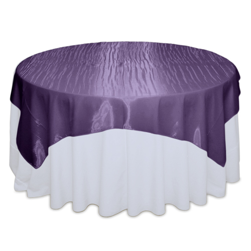Eggplant Mirror Table Overlay Rental Eggplant Mirror Table Overlay Rental