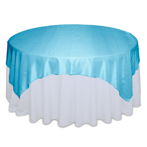 Aqua Taffeta Table Overlay Rentals Aqua Taffeta Table Overlay Rentals