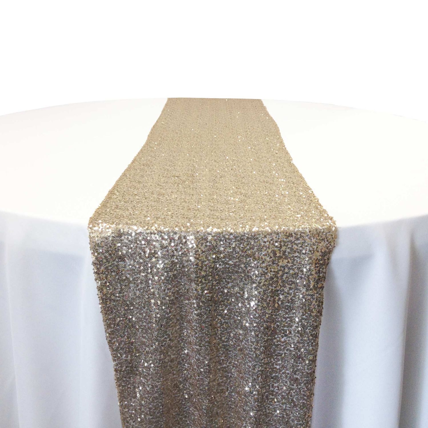 Antique Gold Glitz Table Runner