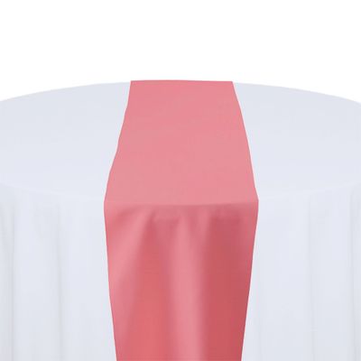 Watermelon Matte Satin Table Runner Rental