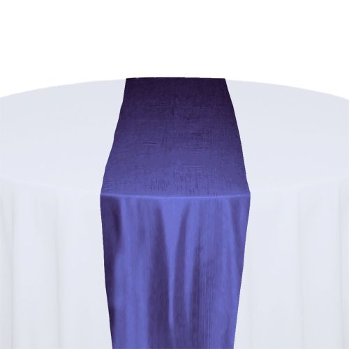 Purple Taffeta Table Runner Rental