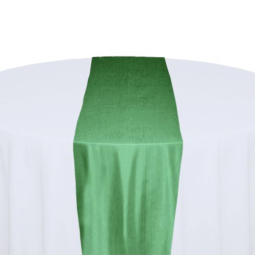 Sage Green Taffeta Table Runner Rental