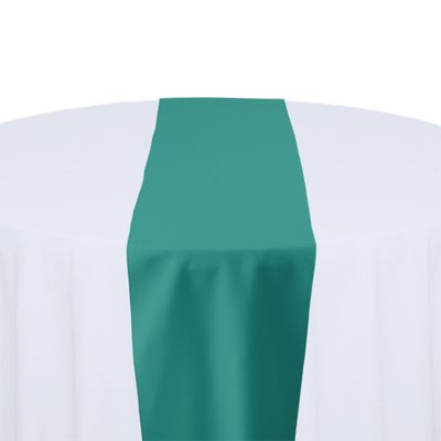 Jade Polyester Table Runner Rental