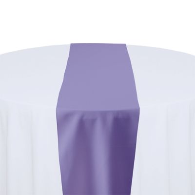 Lavender Polyester Table Runner Rental