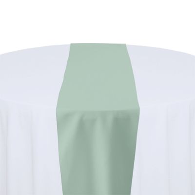 Seamist Polyester Table Runner Rental Seamist Polyester Table Runner Rental