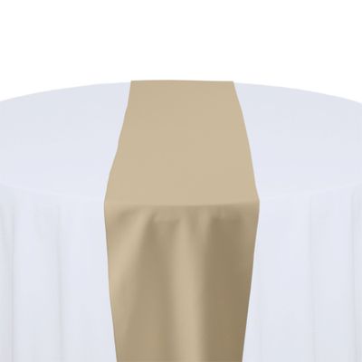 Camel Polyester Table Runner Rental