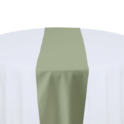 Celadon Polyester Table Runner Rental