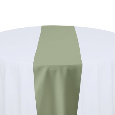 Celadon Polyester Table Runner Rental