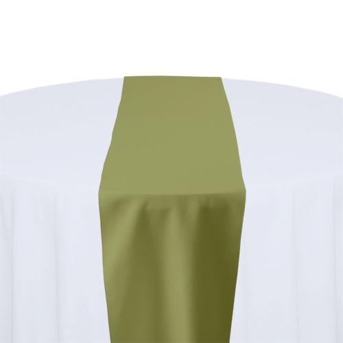 Light Olive Table Runner Rental