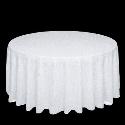 White Wellington Damask Tablecloths Rentals