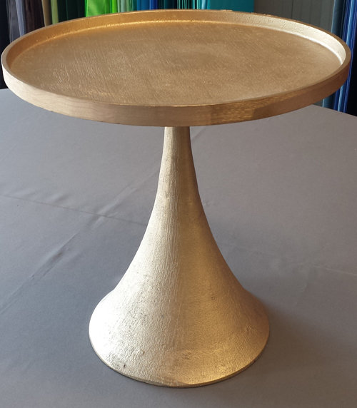 Champagne Pedestal Wedding Cake Stand - 16"