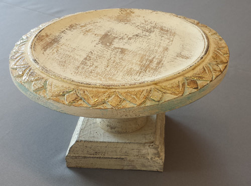 Wood Chic Wedding Cake Stand - 10 1/2"