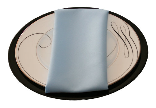 Light Blue Napkins Light Blue Napkins