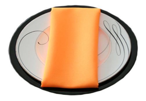 Neon Tangerine Napkins Neon Tangerine Napkins