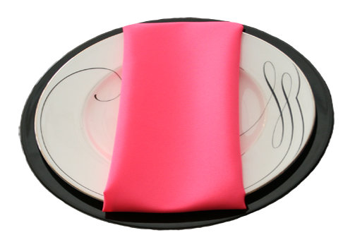 Neon Pink Napkins Neon Pink Napkins