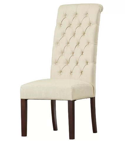 Bride and Groom Chair - Natural Linen