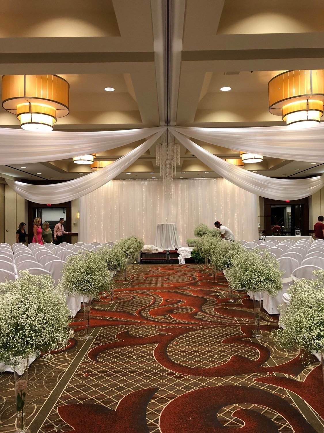 Des Moines Marriott Downtown Ceiling Draping Des Moines Marriott Downtown Ceiling Draping