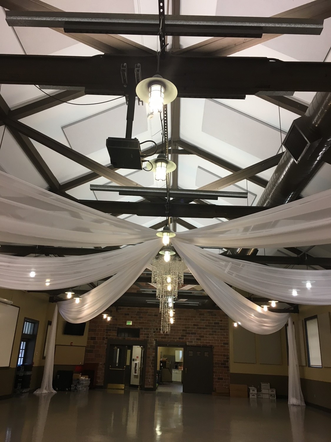 Star Shape Ceiling Draping Star Shape Ceiling Draping