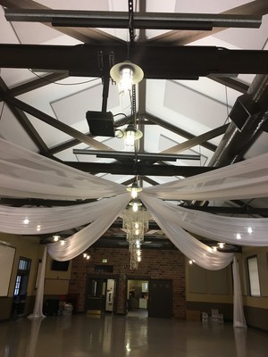 Star Shape Ceiling Draping