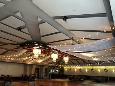 Des Moines Golf &amp; Country Club - West Des Moines - Ceiling Draping