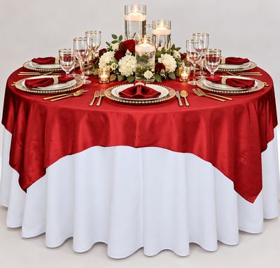 Table Overlay Rentals