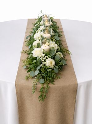Burlap Table Runner Rental