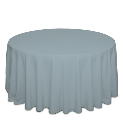 Slate Blue Polyester Tablecloth Rentals