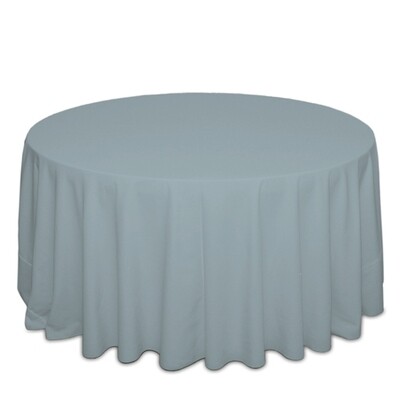 Slate Blue Polyester Tablecloth Rentals