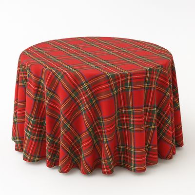 Holiday Plaid Tablecloth Rentals