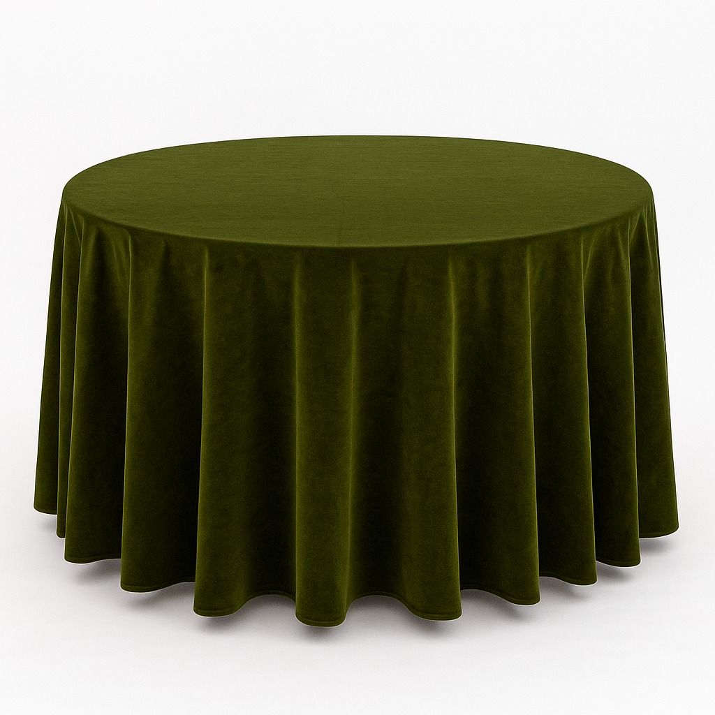 Leaf Velvet Tablecloths Rentals