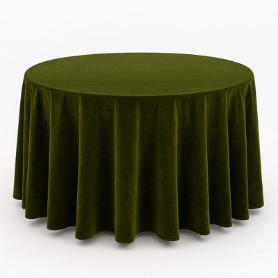 Leaf Velvet Tablecloths Rentals