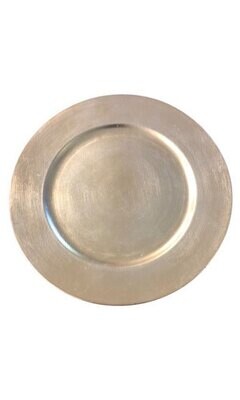 Champagne Charger Plate Rentals