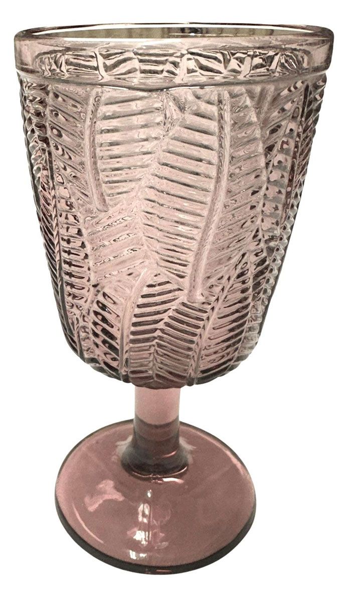 Dusty Rose Glass Goblet Rentals