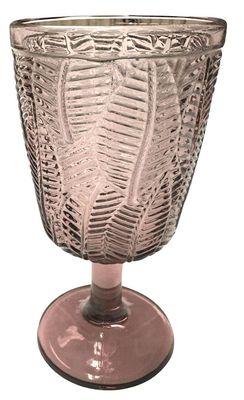 Dusty Rose Glass Goblet Rentals