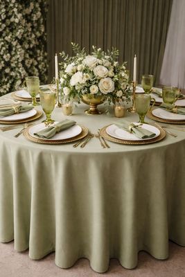 Sage Green Goblet Rentals