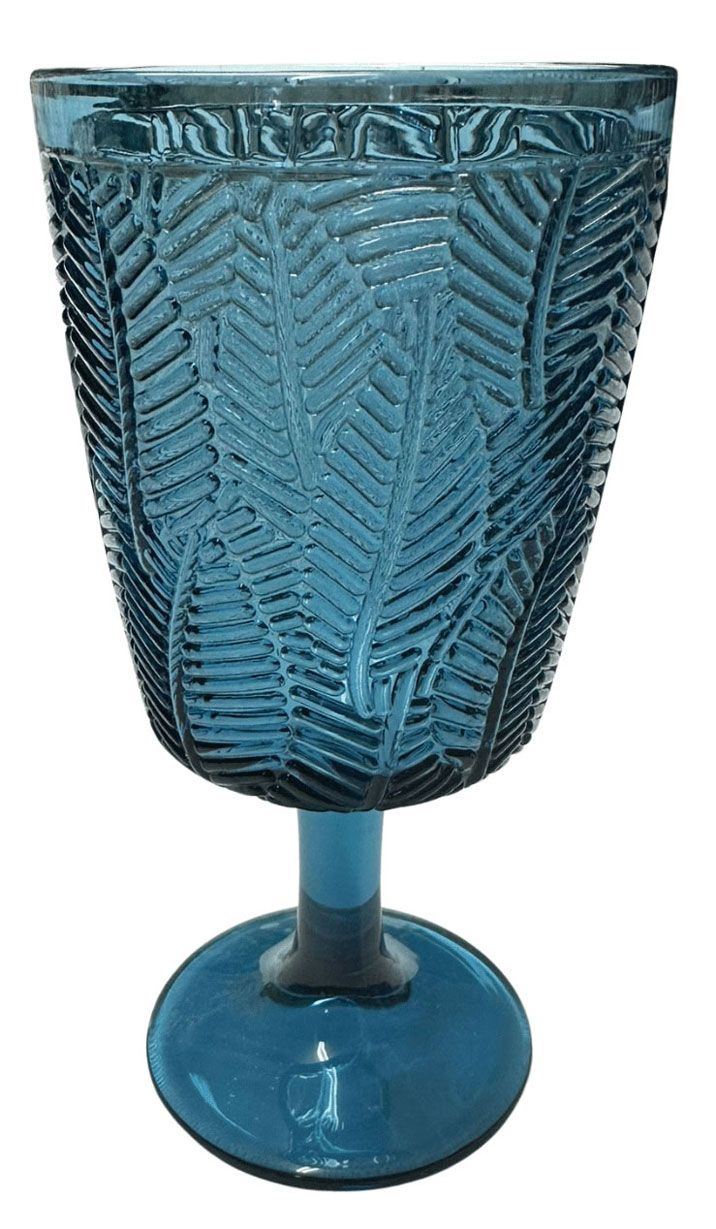 Blue Glass Goblet Rentals