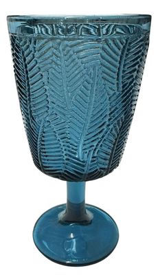Blue Glass Goblet Rentals