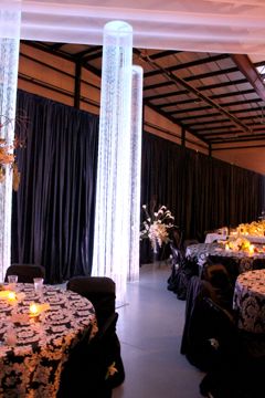 Crystal Beaded Column Rentals - 14'