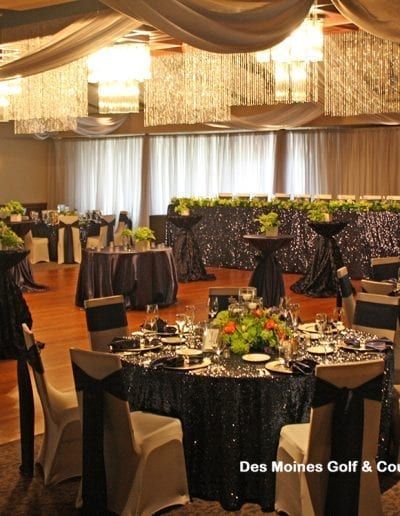 Crystal Beaded Curtain Rentals - 35" x 48"