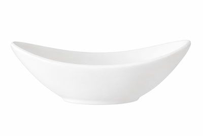 White Ceramic Salad Bowl