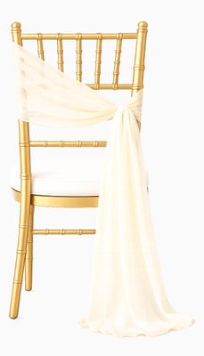 Ivory Chair Swag Rentals