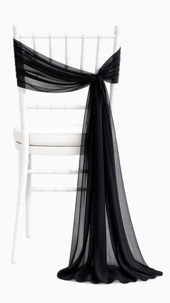 Black Chair Swag Rentals